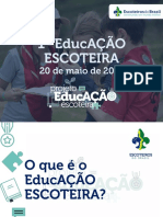 Apresentação 1 EducAÇÃO ESCOTEIRA