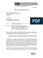 Oficio 00259-2023-OEFA ODES-APU