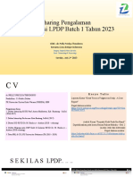 Sharing LPDP Webinar