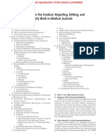 2023 Recommendations For The Conduct, Reporting, Editing, and Publication of Scholarly Work in Medical Journals