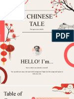 A Chinese Tale · SlidesMania