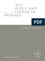 Politics Ontology and Knowledge in Spinoza - Translators Introduction and Chapter 1