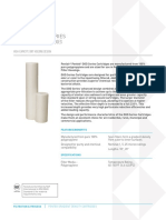Pentek DGD Series Sediment Filter Spec Sheet
