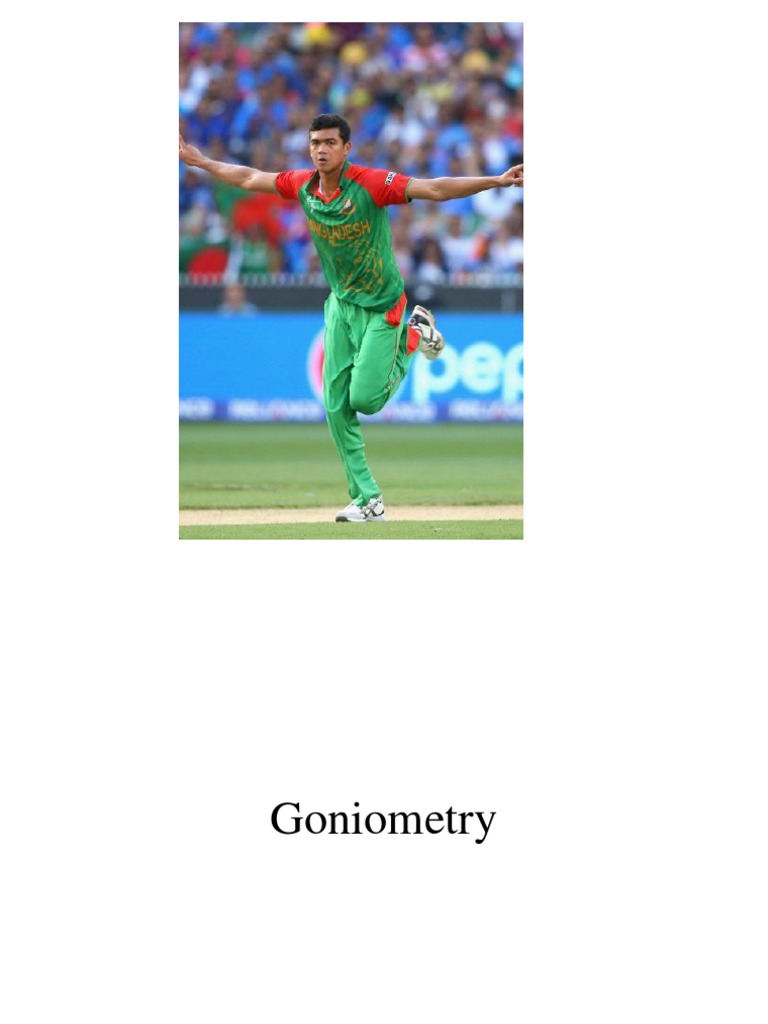 Goniometry Pdf Anatomical Terms Of Motion Musculoskeletal System