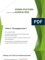 Phosphoglycerds Stuctures & Its Biological Role