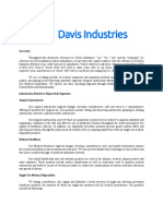 Company Overview - Davis Industries