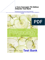 Psychology Core Concepts 7th Edition Zimbardo Test Bank