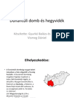 Dunántúli Domb És Hegyvidék