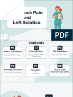 Low Back Pain and Left Sciatica