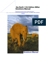 Sustaining The Earth 11th Edition Miller Solutions Manual