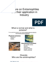 Extremophiles and Their Applications