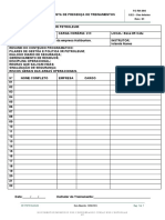 Lista de Presença de Treinamentos-FO-RH-004 - Rev. 01 - (INTEGRAÇÃO)