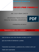 TRANSMISIONES POR CORREAS 2018