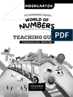 MLT World of Numbers Kindergarten TG