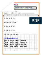 Desafio Gramatica 24 Mayo