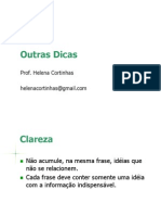 Instruções - Outras Dicas