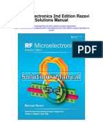 RF Microelectronics 2nd Edition Razavi Solutions Manual