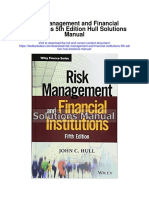 Risk Management and Financial Institutions 5th Edition Hull Solutions Manual