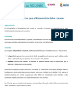 EL PDF Conceptos Basicos Que El Recuentista Debe Conocer