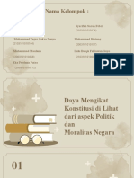 Daya Mengikat Hk. Konstitusi Kel. 1