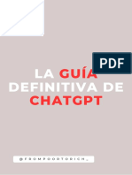 La Guia Definitiva de ChatGPT