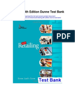 Retailing 8th Edition Dunne Test Bank
