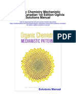 Organic Chemistry Mechanistic Patterns Canadian 1st Edition Ogilvie Solutions Manual