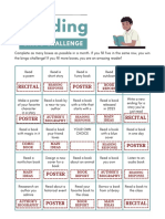 Reading Bingo