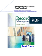 Records Management 10th Edition Read Test Bank