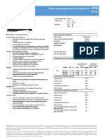 Grupo Electrógeno Diésel Industrial - 50 HZ: Especificaciones Generales KOHLER SDMO Calidad Superior