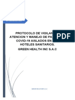 Protocolo de Atención de Pacientes Covid-19 Green Health Inc S.A.C 2021 01