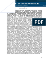 Tema Do Mês - Burnout e Direito Do Trabalho - TST - Jurisprudência