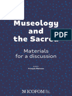 2018 Museology and The Sacred Discussion