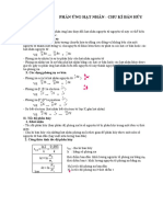 CHỦ ĐỀ 1 PHẢN ỨNG HẠT NHÂN