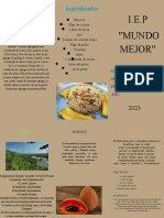 I.E.P "Mundo Mejor": Ingredientes