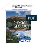 Physical Geology 14th Edition Plummer Test Bank