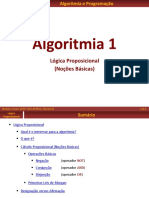 ALGORITMIA 1 - Lógica Proposicional