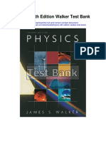 Physics 4th Edition Walker Test Bank