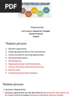 Entrepreneruship Venture Process