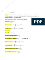 Equation Sheet