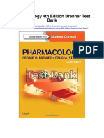 Pharmacology 4th Edition Brenner Test Bank