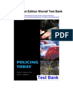 Policing 1st Edition Worrall Test Bank
