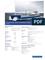 Product Sheet Damen Liquefied Gas Carrier 6500 LNG 