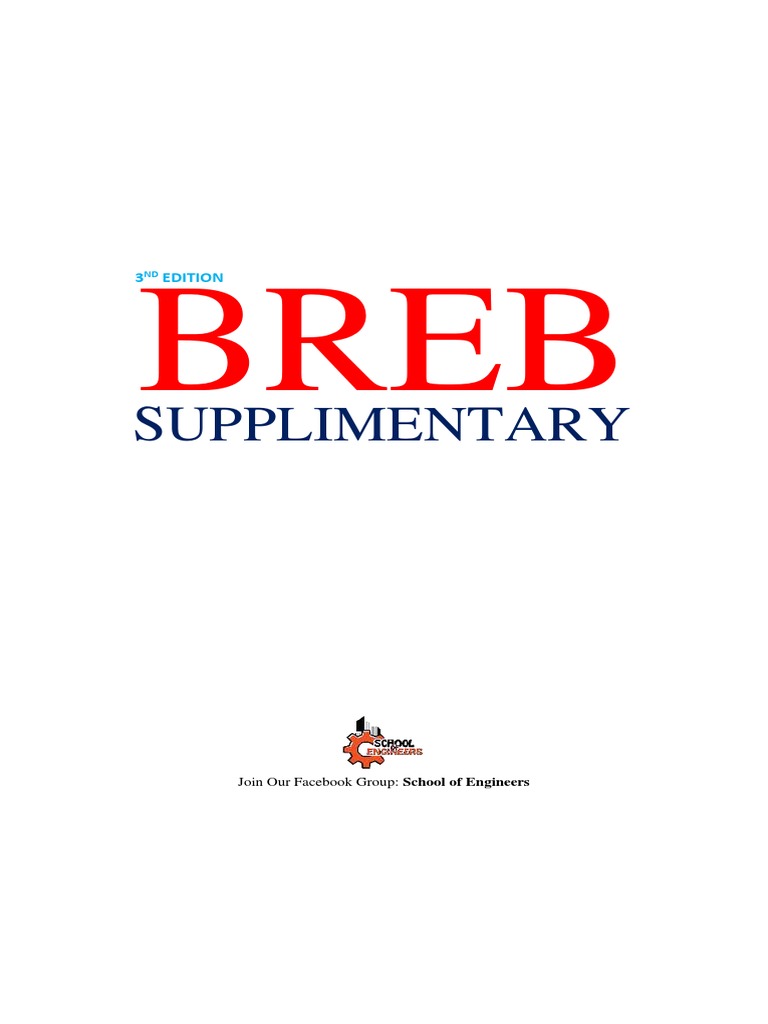 BREB Supplementary 3rd Edition | PDF | Climate Resilience | Sustainability