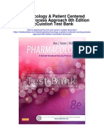 Pharmacology A Patient Centered Nursing Process Approach 8th Edition Mccuistion Test Bank