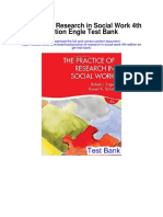 Practice of Research in Social Work 4th Edition Engle Test Bank