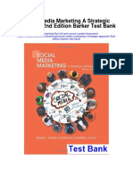 Social Media Marketing A Strategic Approach 2nd Edition Barker Test Bank
