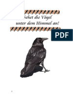 Sehet Die Vögel Unter Dem Himmel An