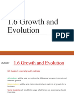 1.6 Growth and Evolution