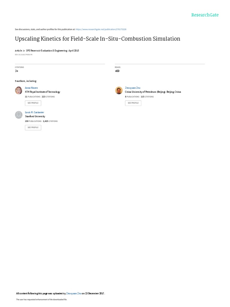 Spe 144554 MS PDF Combustion Chemical